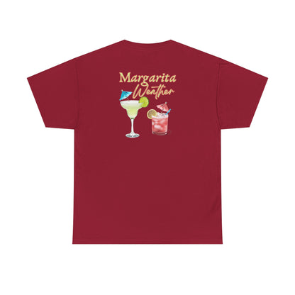 Margarita Vibe Unisex Heavy Cotton Tee, Perfect for Summer Gatherings, Beach Days, Birthday Celebrations, Drink Lovers, Casual Wear