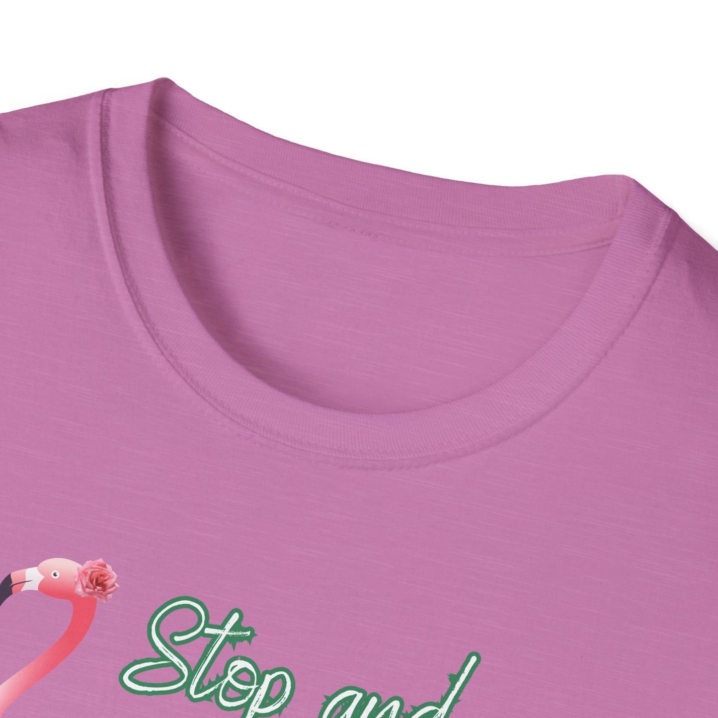 Stop and Smell the Rose', Unisex Softstyle T-Shirt