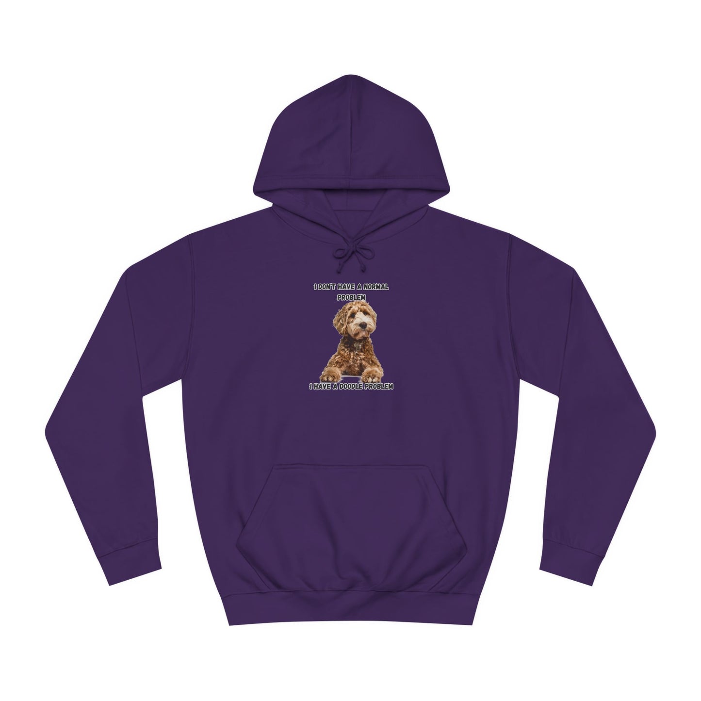 I have a Doodle Problem, Unisex College Hoodie