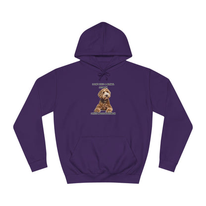 I have a Doodle Problem, Unisex College Hoodie