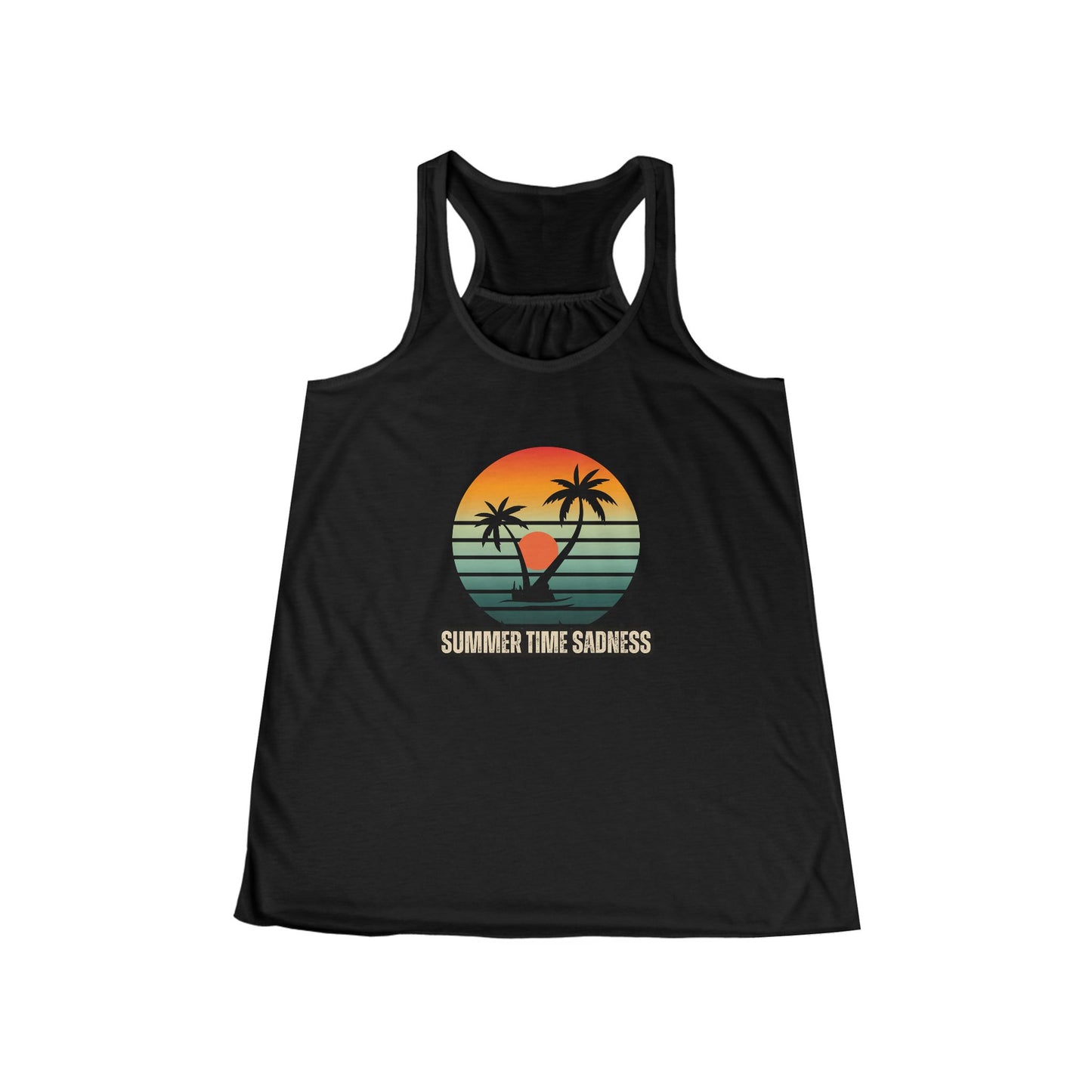 Summer Time Sadness Women&#039;s Flowing Racerback Tank