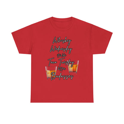Whiskey Wednesday, Unisex Heavy Cotton Tee