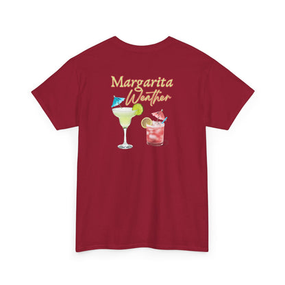 Margarita Vibe Unisex Heavy Cotton Tee, Perfect for Summer Gatherings, Beach Days, Birthday Celebrations, Drink Lovers, Casual Wear
