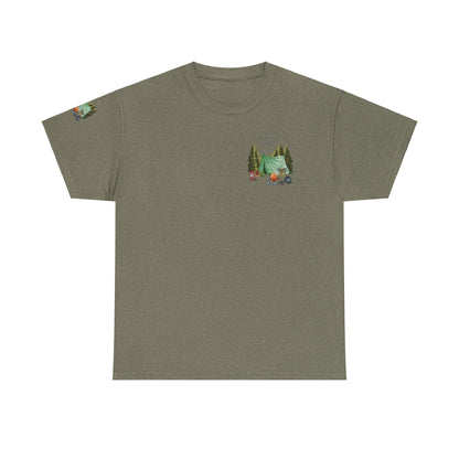 Fucking In Tents  - Outdoor Adventure Camping Tee - Unisex Heavy Cotton Shirt with Nature Design
