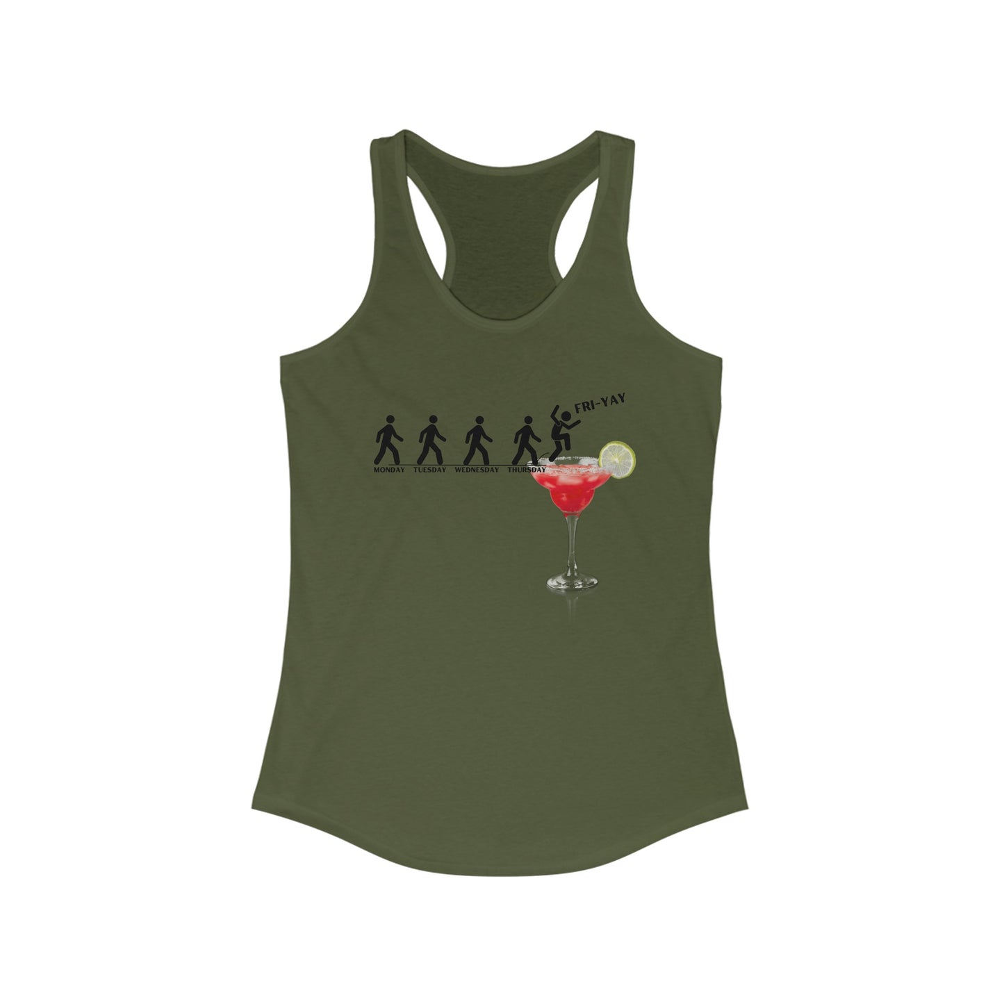 Fir-Yay, Women's Ideal Racerback Tank