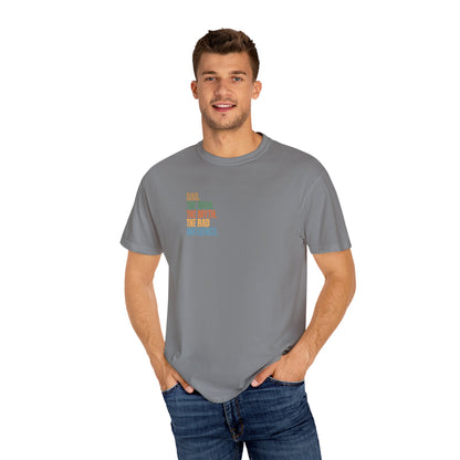 Dad The Man The Myth Unisex Garment-Dyed T-Shirt
