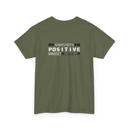 Positive Mindset Unisex Heavy Cotton Tee - Inspiring Daily Wear