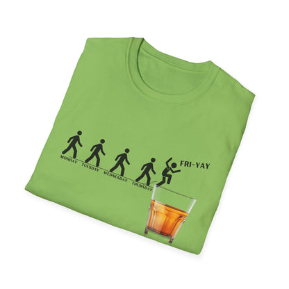 Fri-YAY Whiskey, Softstyle T-Shirt