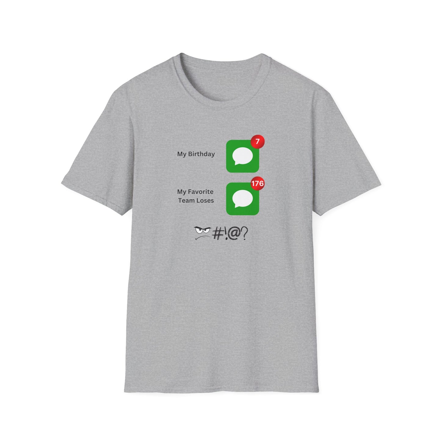 Team Loses, Unisex Softstyle T-Shirt