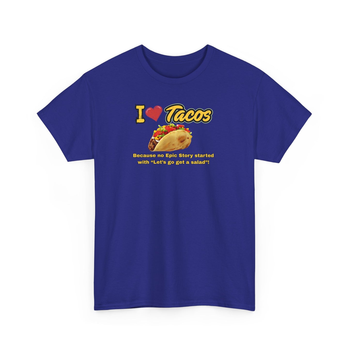 I Love Tacos Tee, Taco Lover Shirt, Foodie Apparel, Funny Gift for Taco Tuesday, Perfect for Foodie Celebrations, Casual [...]