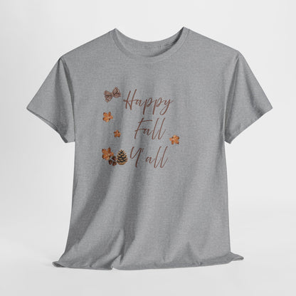 Happy Full Y'all Unisex Heavy Cozy Tee