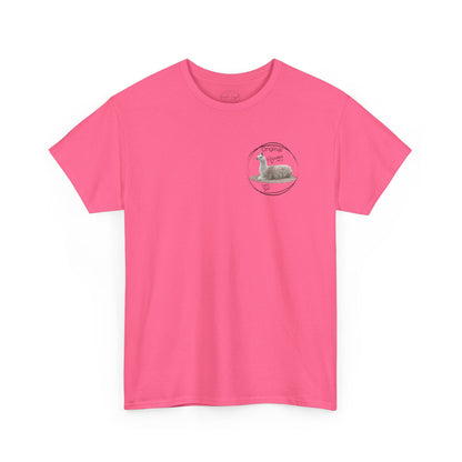 Funny Alpaca Tee, Unisex Cotton Shirt, Cute Animal Graphic Tee, Casual Wear, Gift for Animal Lovers, Birthday, Humor Apparel