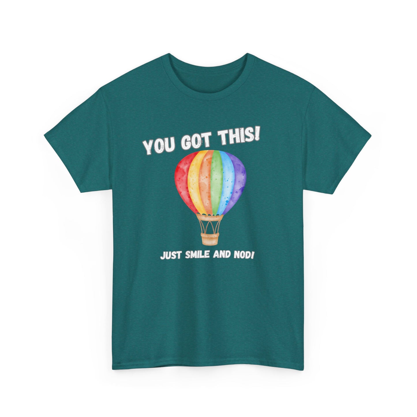 Inspirational Hot Air Balloon Tee - "You Got This!"