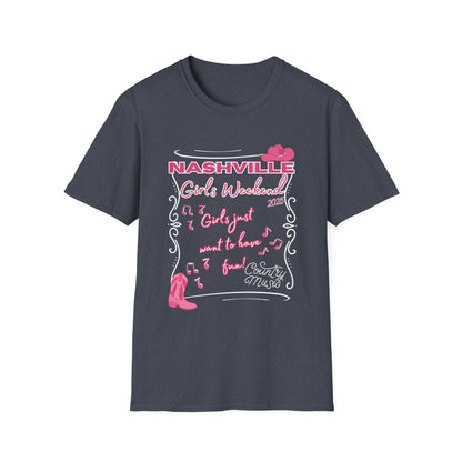Copy of Nashville Girls Weekend -  Softstyle T-Shirt
