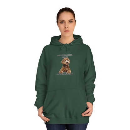 I have a Doodle Problem, Unisex College Hoodie