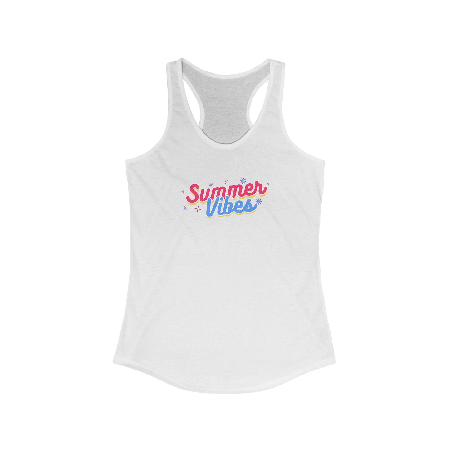 Summer Vibes Women's Racerback Tank Top