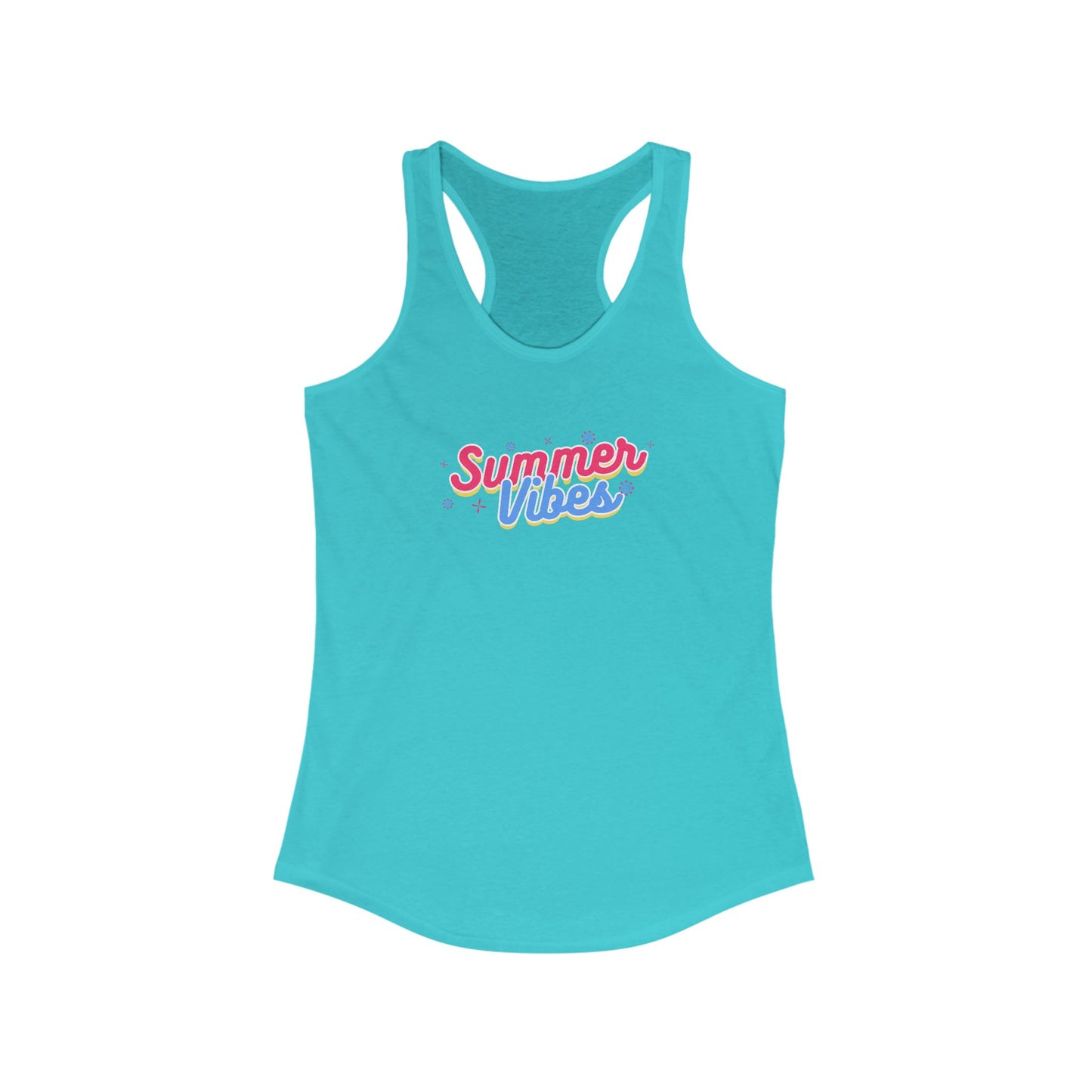 Summer Vibes Women's Racerback Tank Top