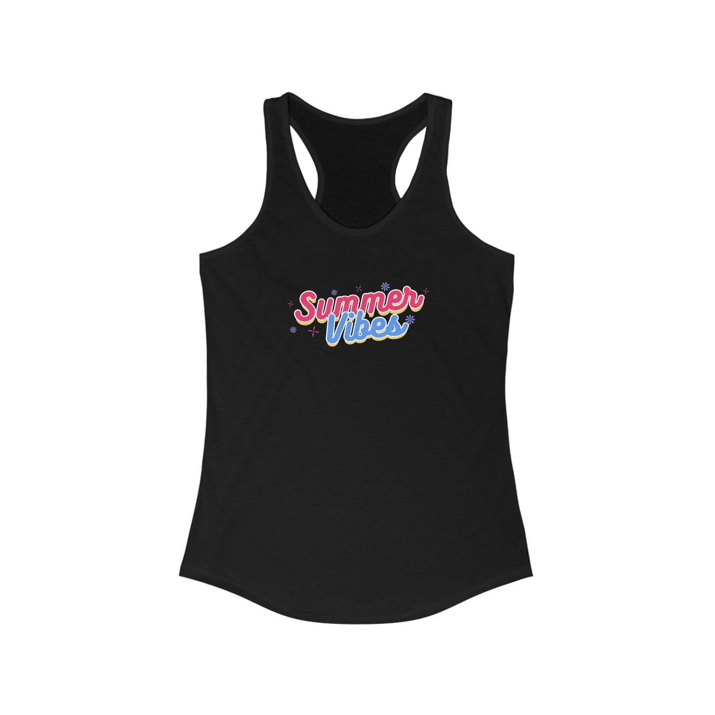 Summer Vibes Women's Racerback Tank Top