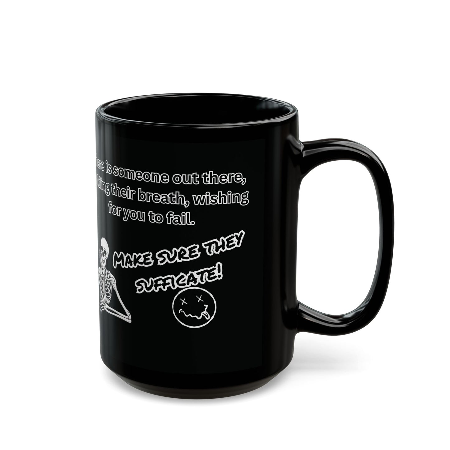 Skeleton, Black Mug (11oz, 15oz)
