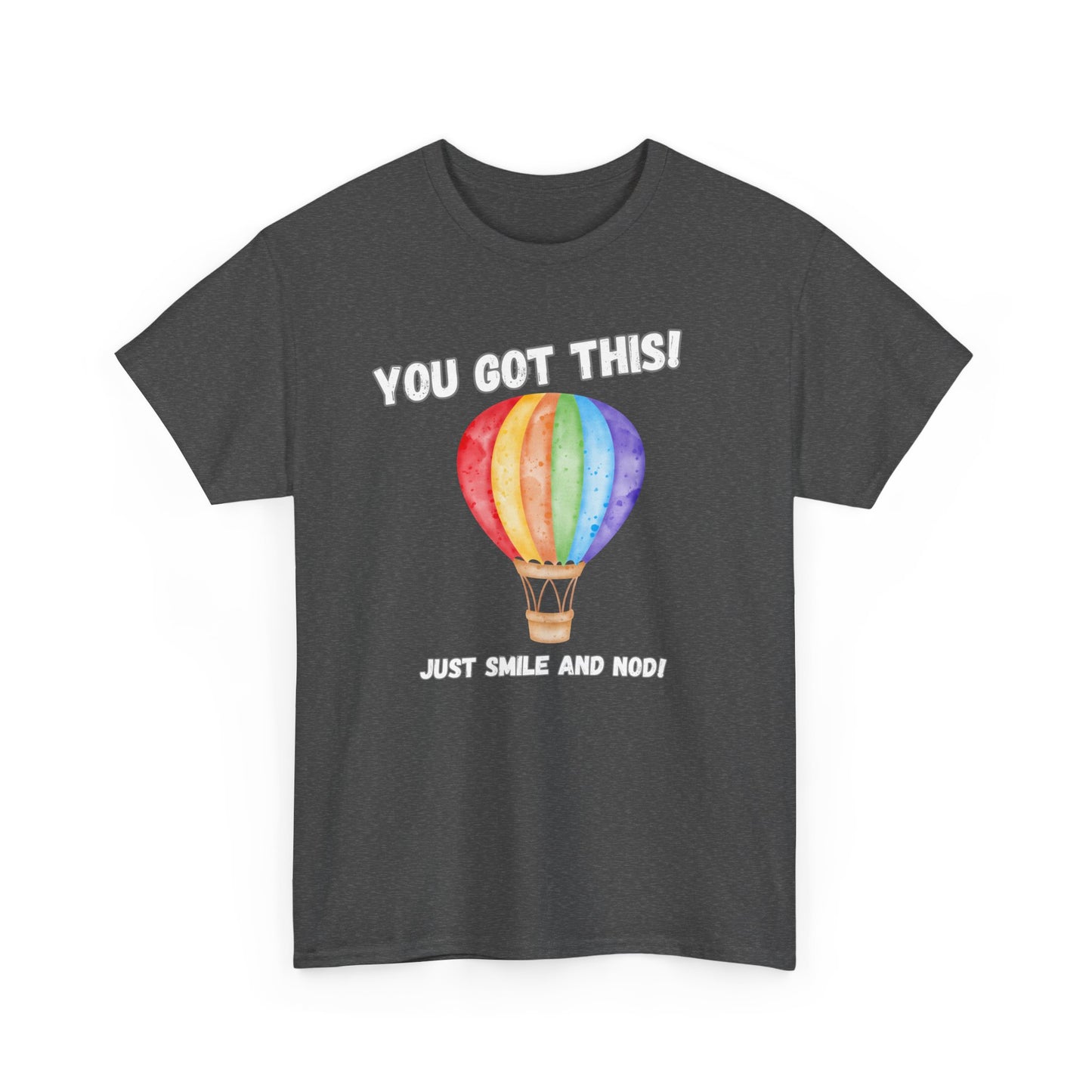 Inspirational Hot Air Balloon Tee - "You Got This!"
