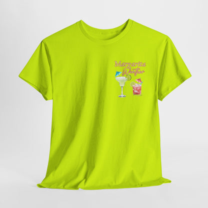 Margarita Vibe Unisex Heavy Cotton Tee, Perfect for Summer Gatherings, Beach Days, Birthday Celebrations, Drink Lovers, Casual Wear