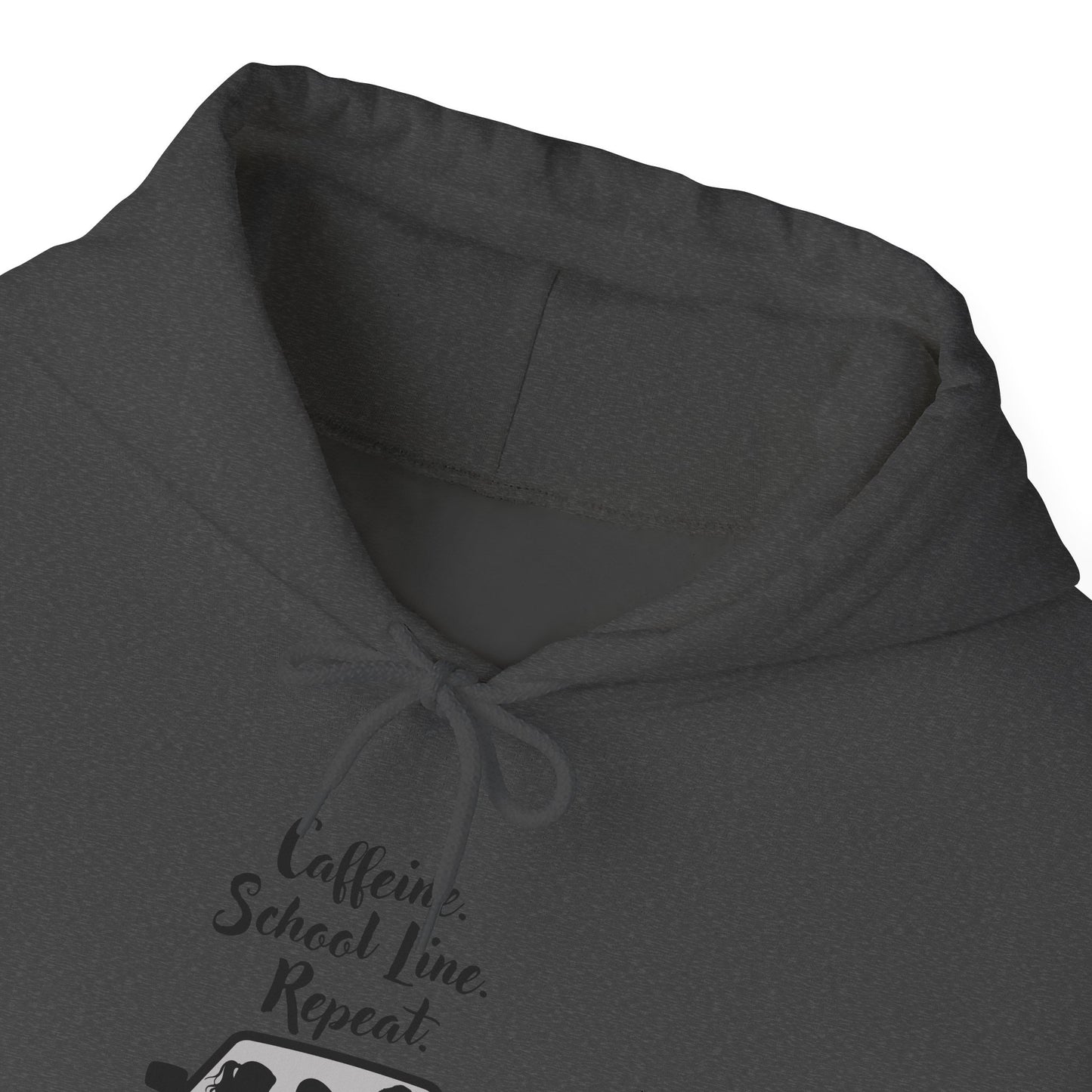 Caffeine, Car, Time Repeat Hoodie | Cozy Unisex Sweatshirt for Coffee Lovers