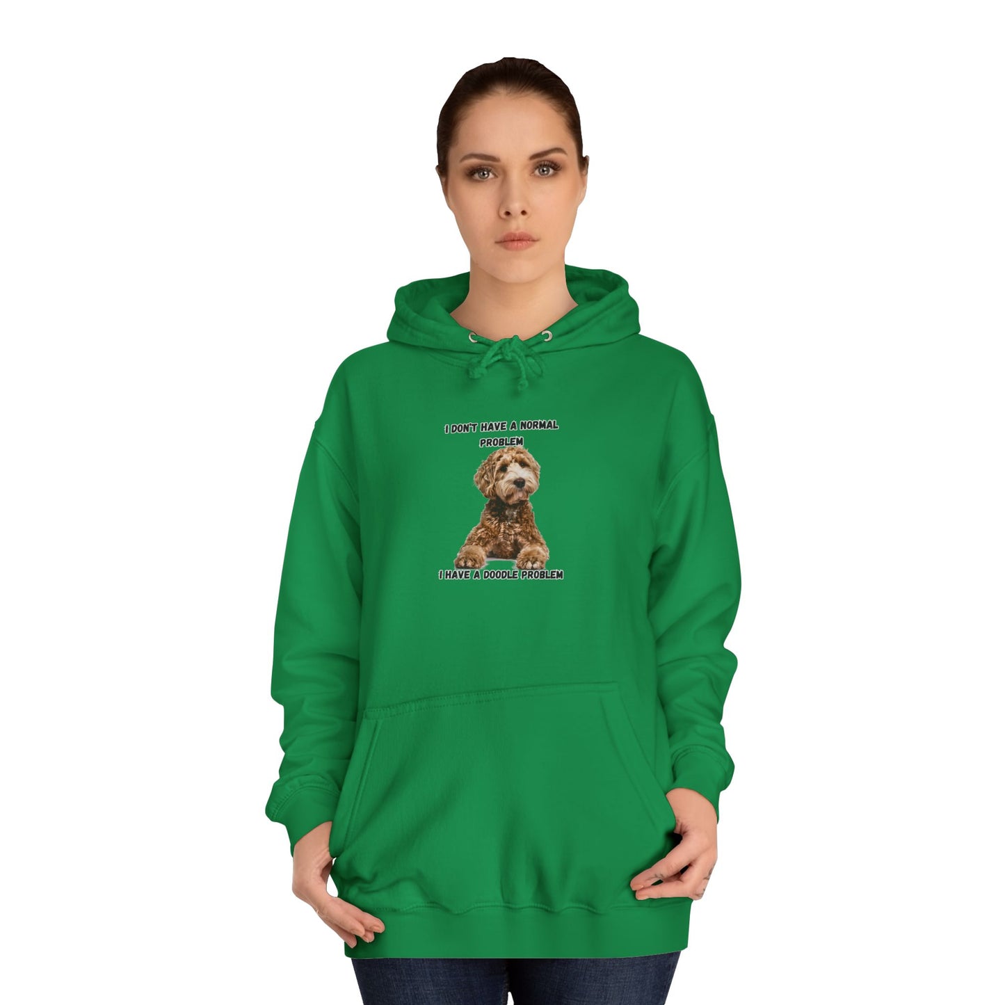 I have a Doodle Problem, Unisex College Hoodie