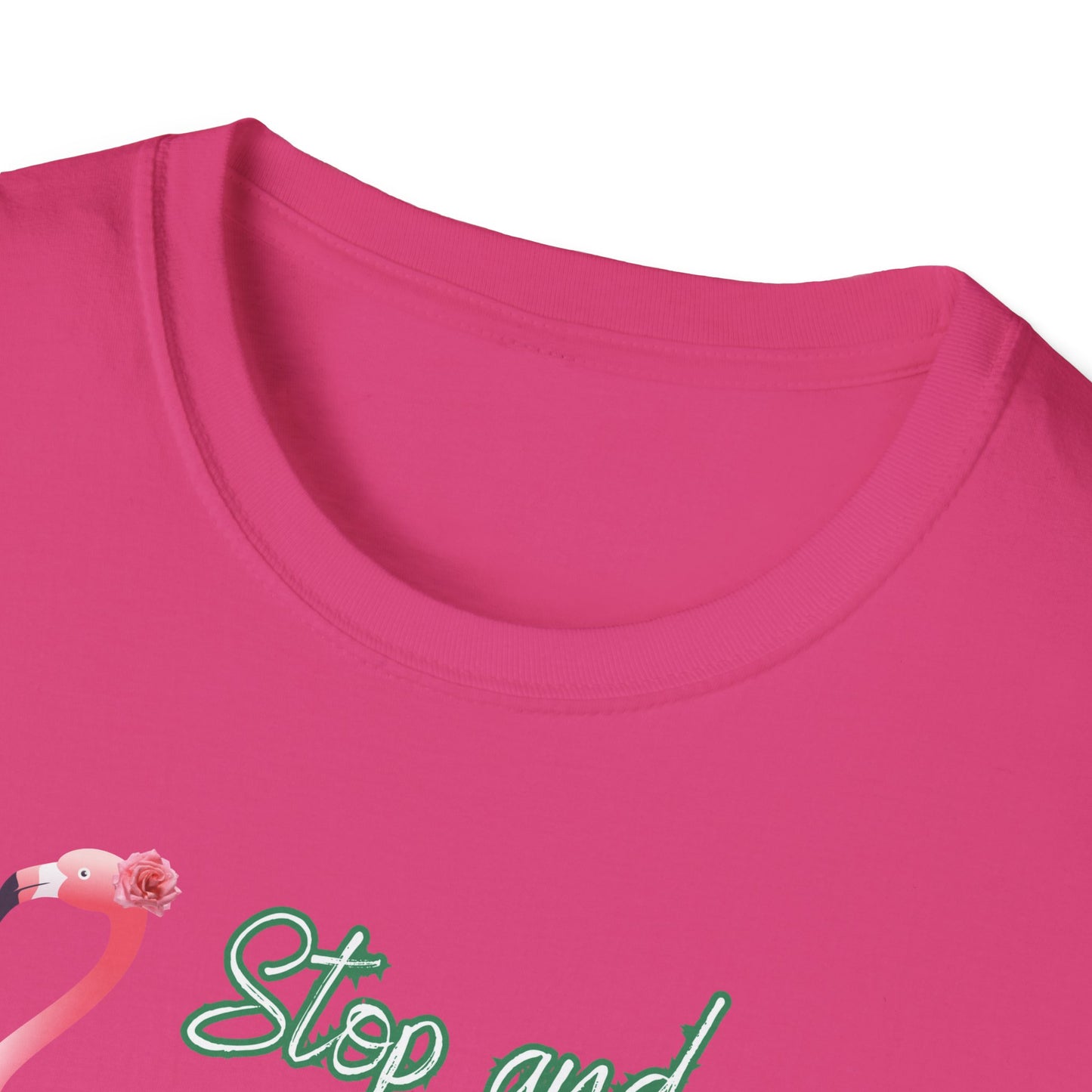 Stop and Smell the Rose', Unisex Softstyle T-Shirt