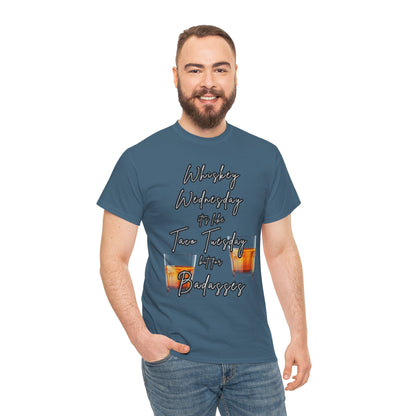 Whiskey Wednesday, Unisex Heavy Cotton Tee