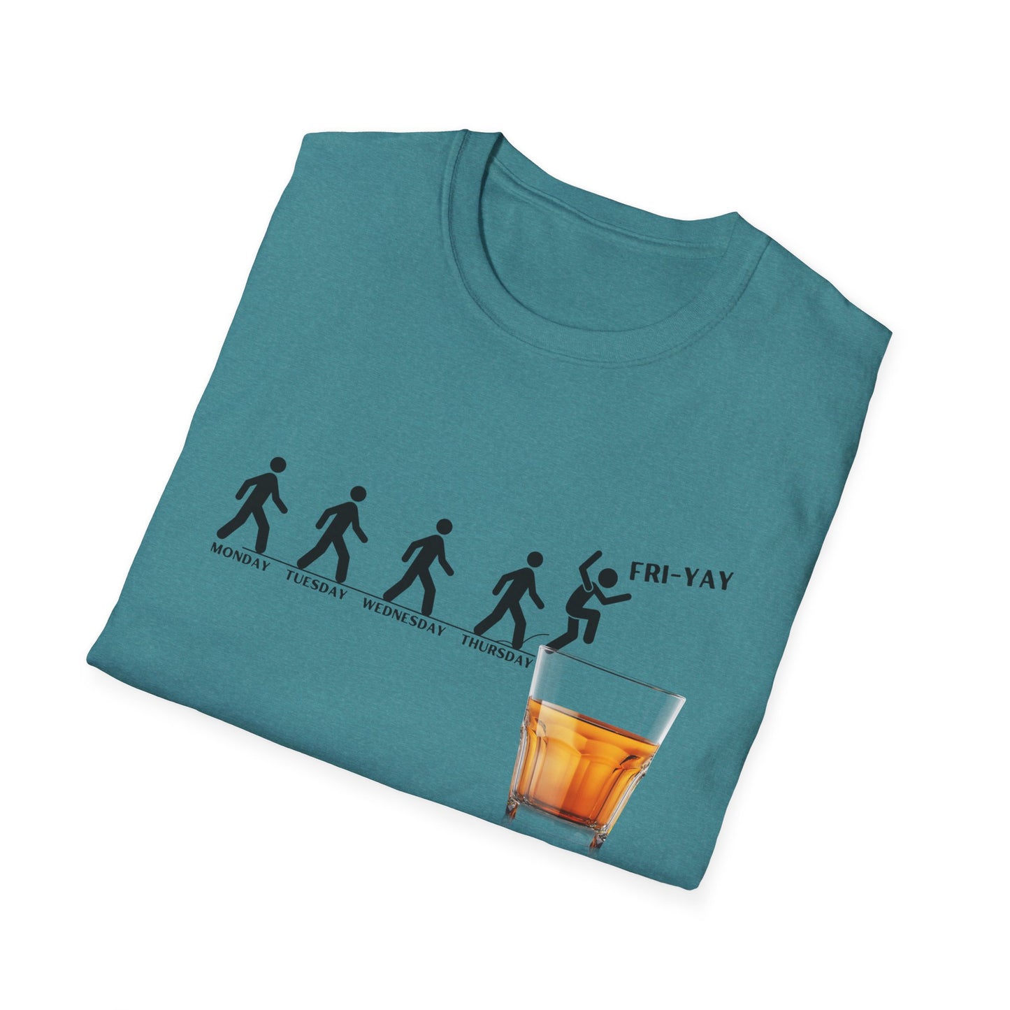 Fri-YAY Whiskey, Softstyle T-Shirt