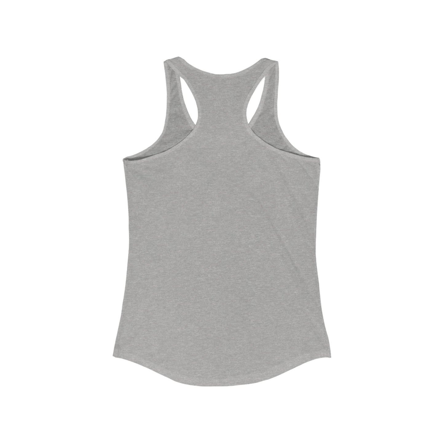 'Love' Paw Print Women's Ideal Racerback Tank - Perfect for Animal Lovers