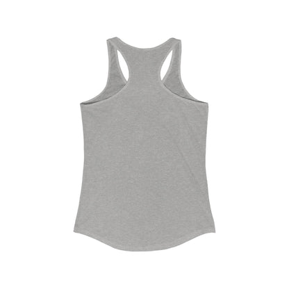 'Love' Paw Print Women's Ideal Racerback Tank - Perfect for Animal Lovers