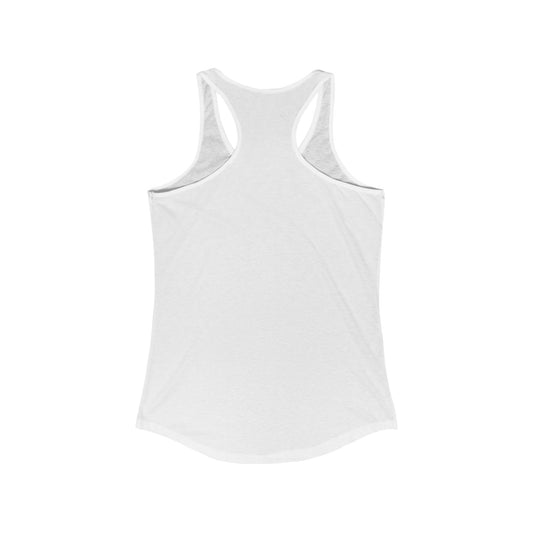 Charming Women's Racerback Tank for Summer, Casual Wear, Gym, Fitness, Gift for Her, Birthday T-Shirt, Pink Floral Design