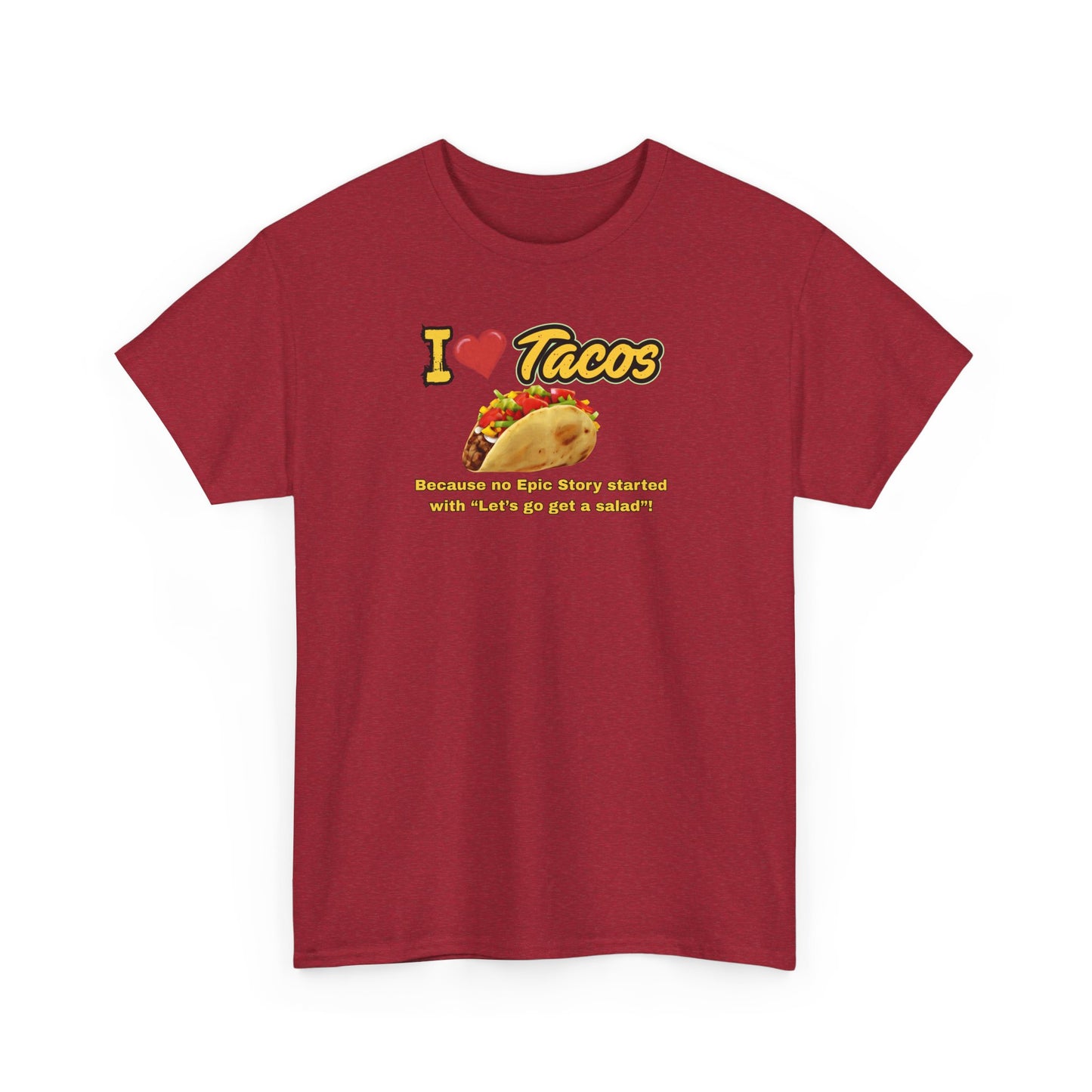 I Love Tacos Tee, Taco Lover Shirt, Foodie Apparel, Funny Gift for Taco Tuesday, Perfect for Foodie Celebrations, Casual [...]