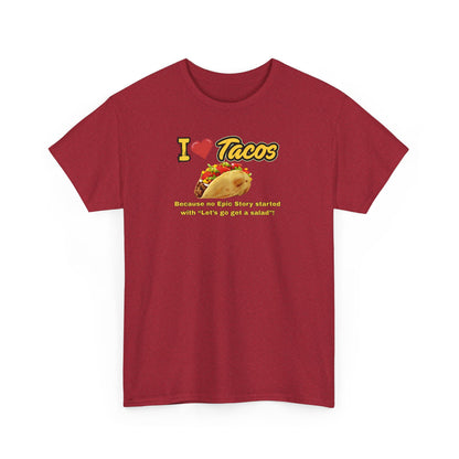 I Love Tacos Tee, Taco Lover Shirt, Foodie Apparel, Funny Gift for Taco Tuesday, Perfect for Foodie Celebrations, Casual [...]
