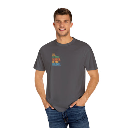 Dad The Man The Myth Unisex Garment-Dyed T-Shirt