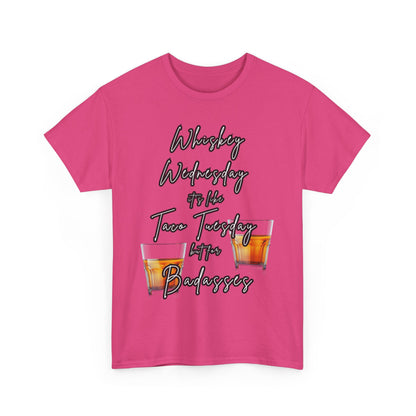 Whiskey Wednesday, Unisex Heavy Cotton Tee