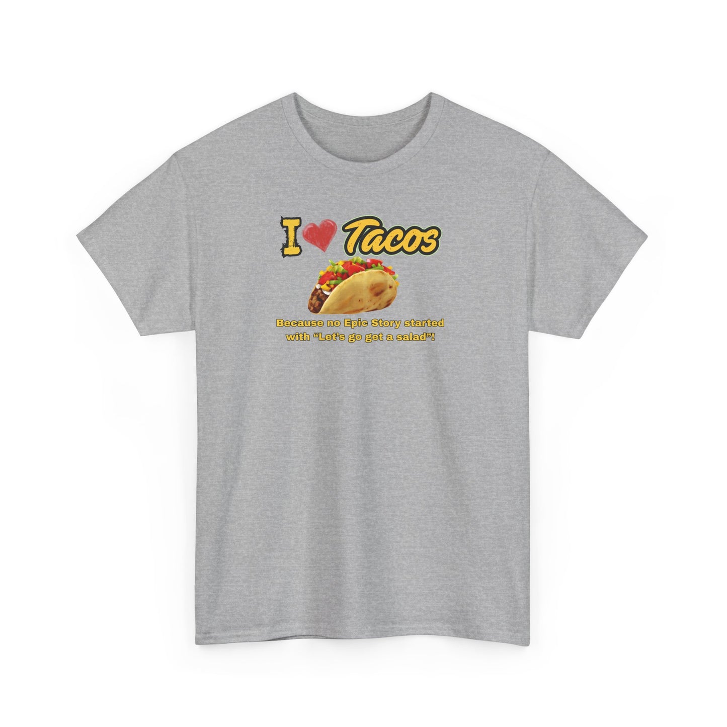 I Love Tacos Tee, Taco Lover Shirt, Foodie Apparel, Funny Gift for Taco Tuesday, Perfect for Foodie Celebrations, Casual [...]