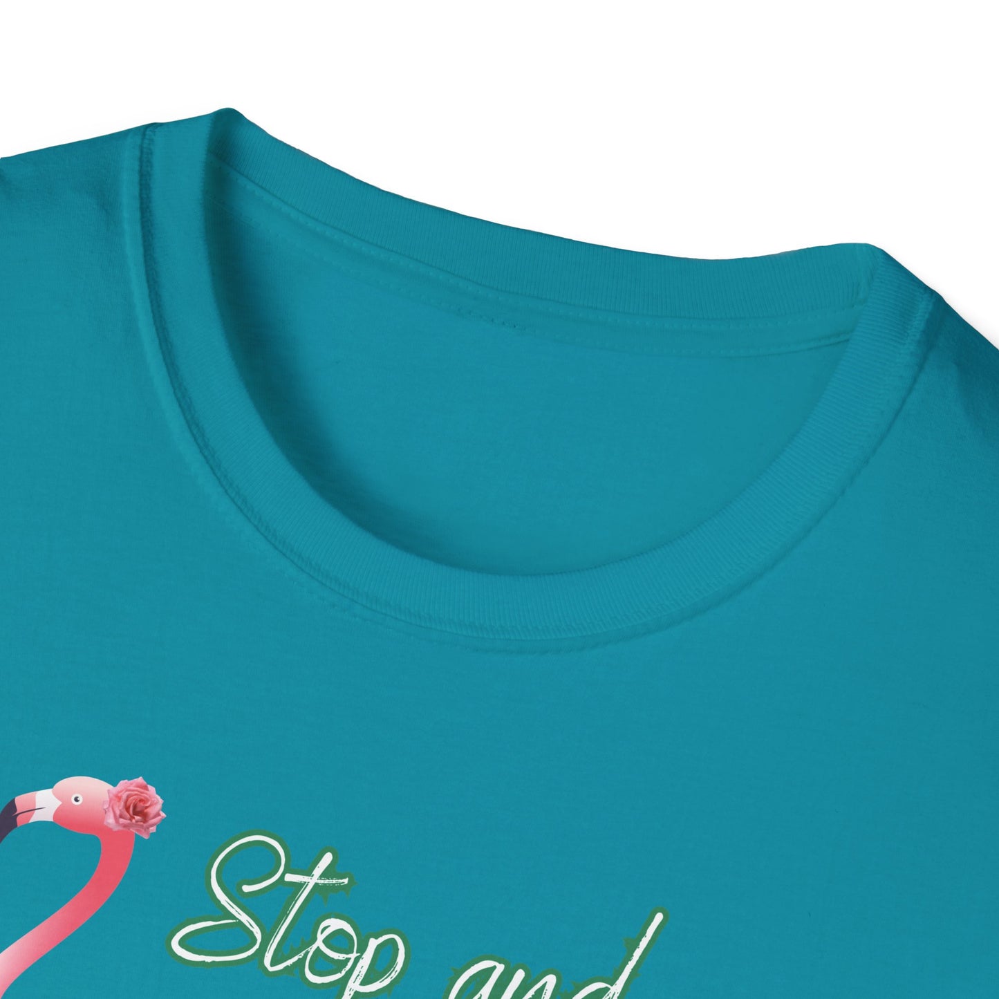 Stop and Smell the Rose', Unisex Softstyle T-Shirt