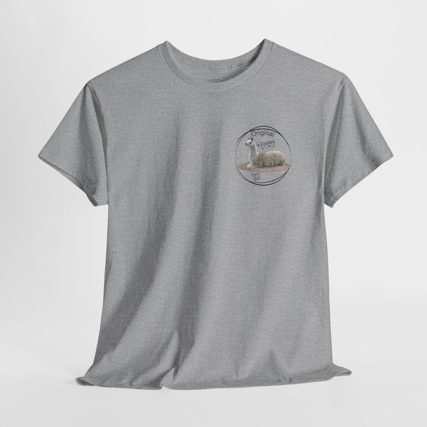 Funny Alpaca Tee, Unisex Cotton Shirt, Cute Animal Graphic Tee, Casual Wear, Gift for Animal Lovers, Birthday, Humor Apparel