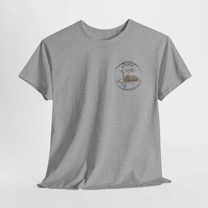Funny Alpaca Tee, Unisex Cotton Shirt, Cute Animal Graphic Tee, Casual Wear, Gift for Animal Lovers, Birthday, Humor Apparel