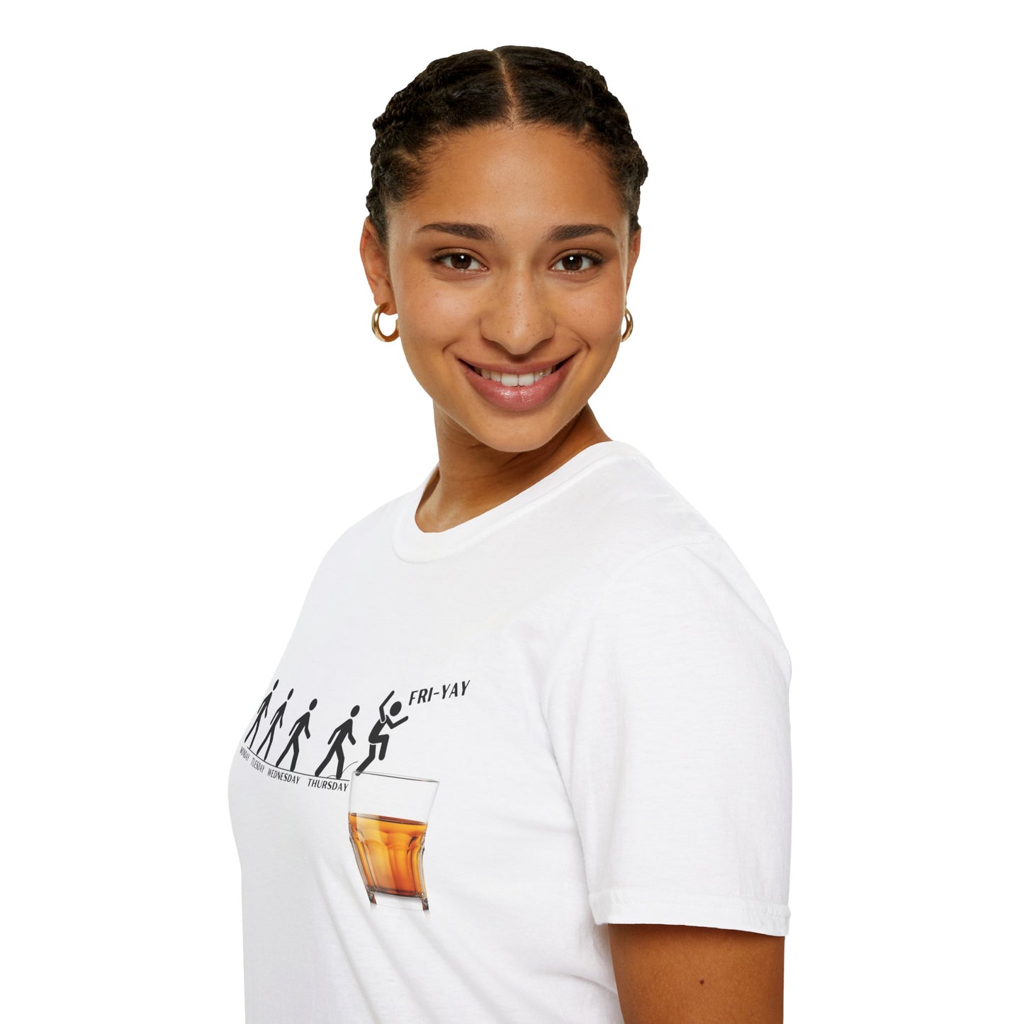 Fri-YAY Whiskey, Softstyle T-Shirt