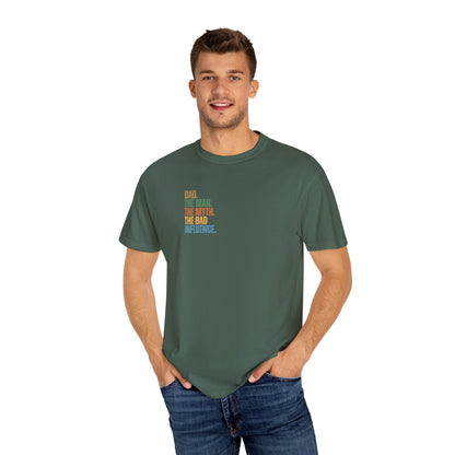 Dad The Man The Myth Unisex Garment-Dyed T-Shirt