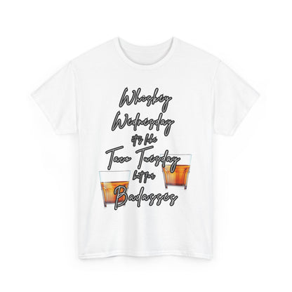 Whiskey Wednesday, Unisex Heavy Cotton Tee