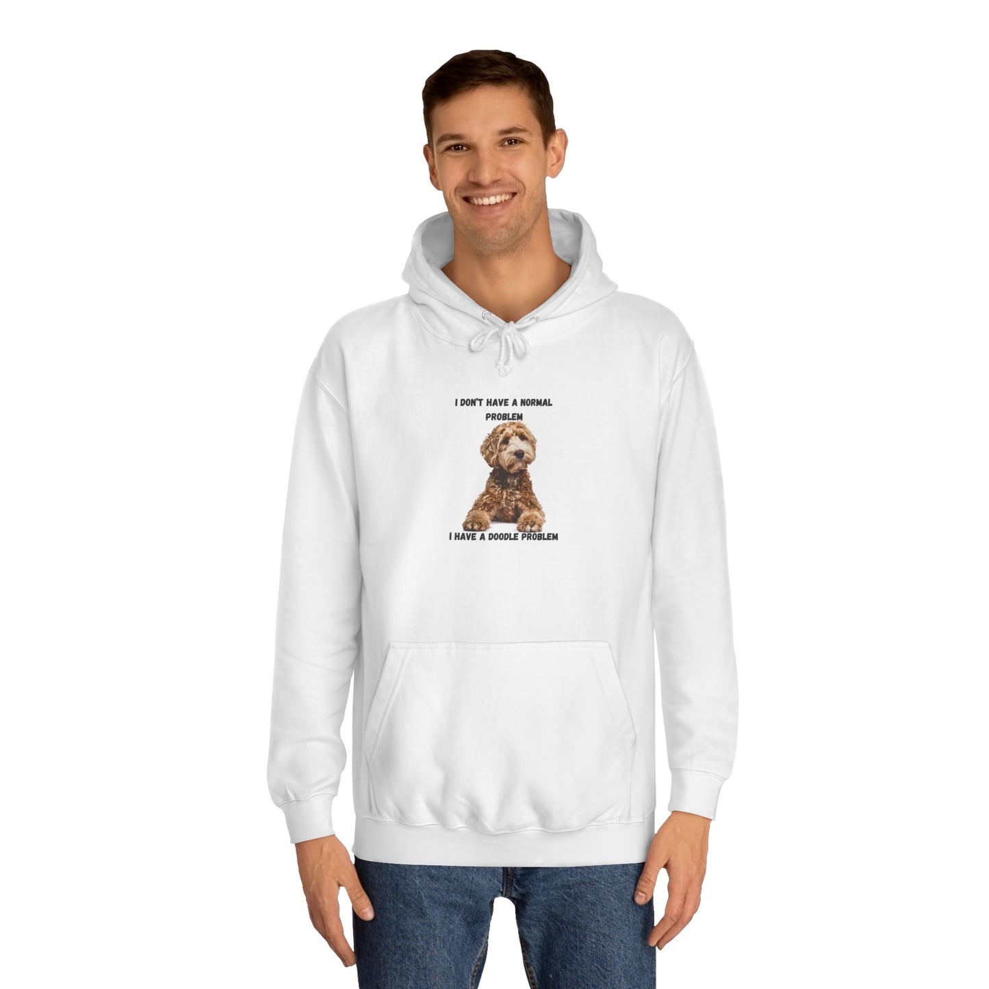 I have a Doodle Problem, Unisex College Hoodie