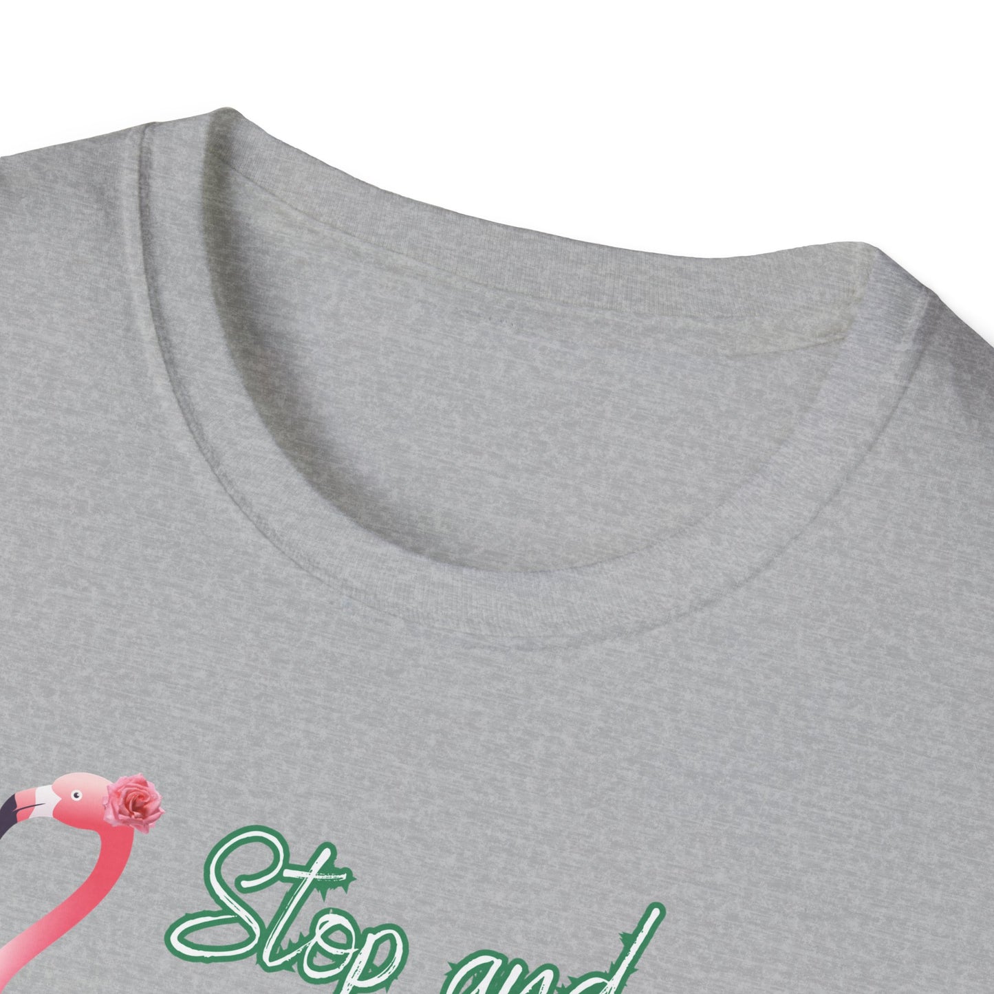 Stop and Smell the Rose', Unisex Softstyle T-Shirt