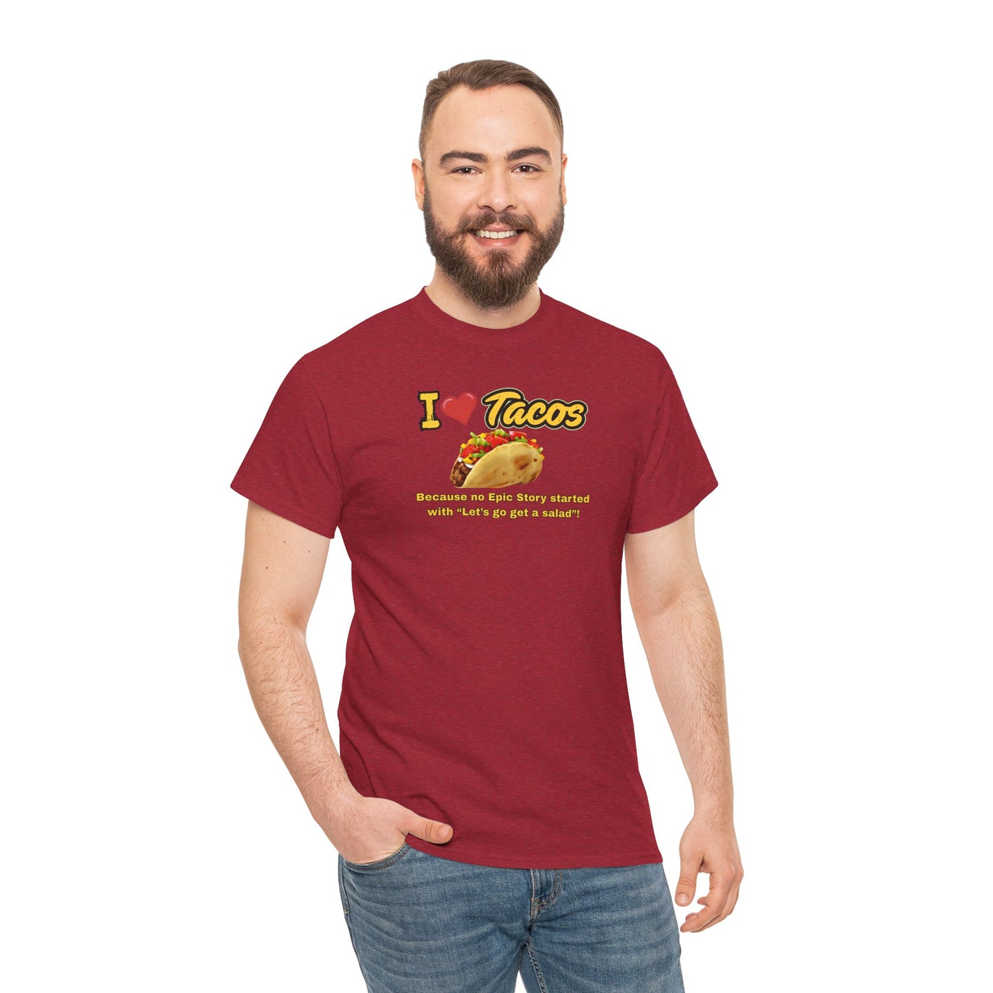 I Love Tacos Tee, Taco Lover Shirt, Foodie Apparel, Funny Gift for Taco Tuesday, Perfect for Foodie Celebrations, Casual [...]