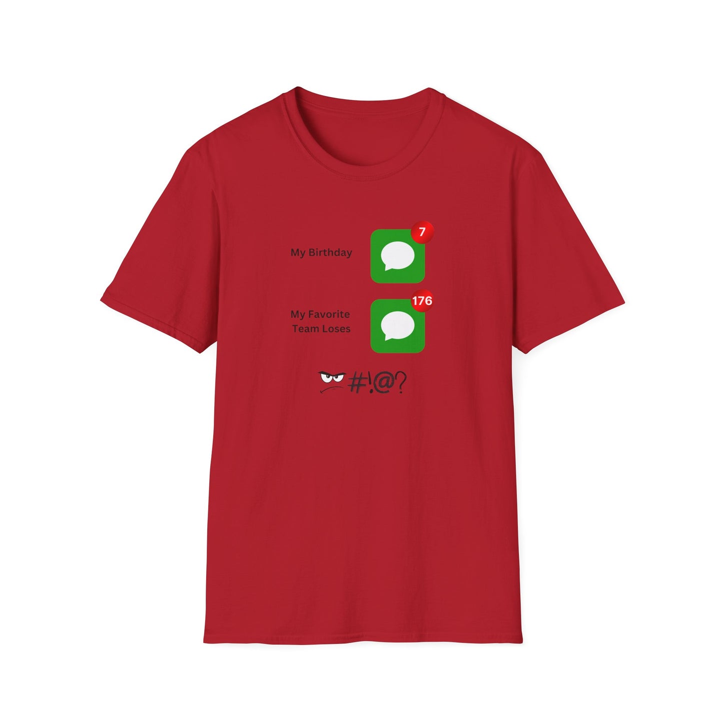 Team Loses, Unisex Softstyle T-Shirt