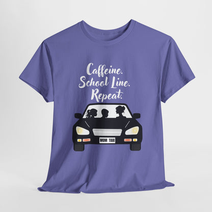 Retro Car Ride Unisex Heavy Cotton Tee - Fun Adventure Graphic Tee