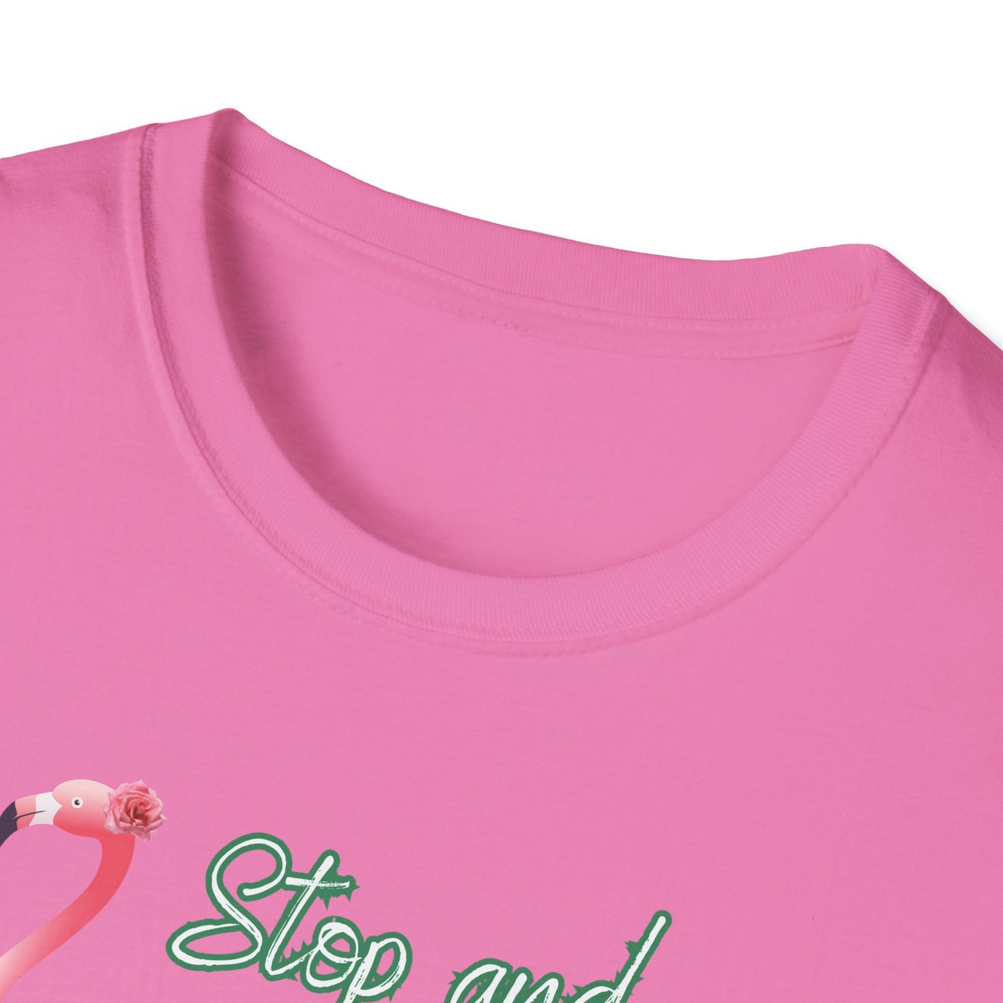 Stop and Smell the Rose', Unisex Softstyle T-Shirt